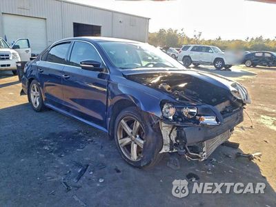 Czwarte zdjęcie samochodu z boku: 2014 VOLKSWAGEN PASSAT SE VIN:1VWBS7A31EC121093 - miniatura