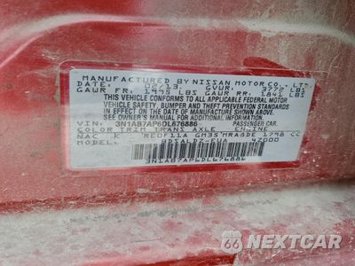 Zdjęcie 13 z 13 samochodu: 2013 NISSAN SENTRA S VIN:3N1AB7AP6DL676886 - miniatura