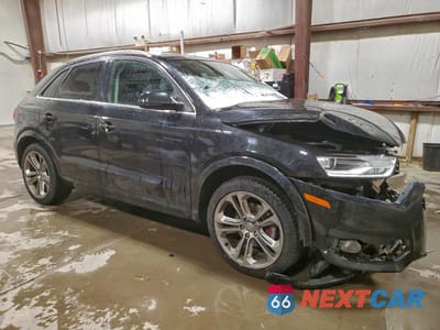 Czwarte zdjęcie samochodu z boku: 2018 AUDI Q3 PREMIUM PLUS VIN:WA1HCCFS0JR010863 - miniatura