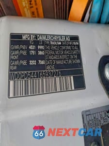 Zdjęcie 12 z 12 samochodu: 2006 DODGE SPRINTER 3500 DELIVERY VAN VIN:WD0PD544165937276 - miniatura