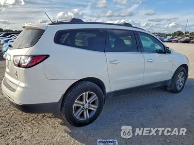 Trzecie zdjęcie samochodu z tyłu: 2015 CHEVROLET TRAVERSE LT VIN:1GNKRHKDXFJ231186 - miniatura
