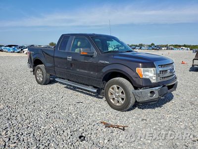 Czwarte zdjęcie samochodu z boku: 2013 FORD F150 SUPER CAB VIN:1FTFX1EF7DFB25606 - miniatura