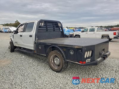 Drugie zdjęcie samochodu z przodu: 2022 FORD F450 FLATBED TRUCK VIN:1FT8W4DT1NEE75597 - miniatura