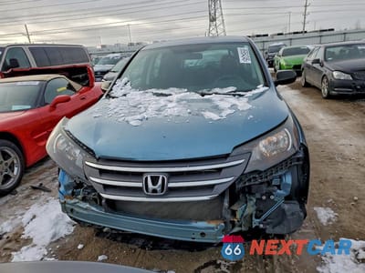 Piąte zdjęcie samochodu w środku: 2014 HONDA CR-V LX VIN:2HKRM4H39EH718903 - miniatura
