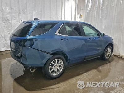 Trzecie zdjęcie samochodu z tyłu: 2024 CHEVROLET EQUINOX LT VIN:3GNAXUEG5RL242450 - miniatura