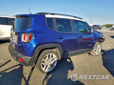 Trzecie zdjęcie samochodu z tyłu: 2021 JEEP RENEGADE LATITUDE VIN:ZACNJCBB7MPM43262 - miniatura