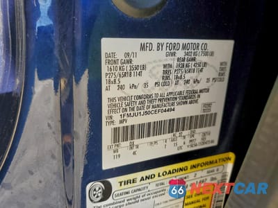 Zdjęcie 14 z 16 samochodu: 2012 FORD EXPEDITION XLT VIN:1FMJU1J50CEF04494 - miniatura