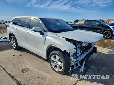 Czwarte zdjęcie samochodu z boku: 2020 TOYOTA HIGHLANDER L VIN:5TDZZRAH1LS018580 - miniatura