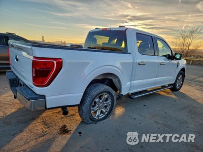 Trzecie zdjęcie samochodu z tyłu: 2021 FORD F150 SUPERCREW VIN:1FTEW1C84MKD57445 - miniatura