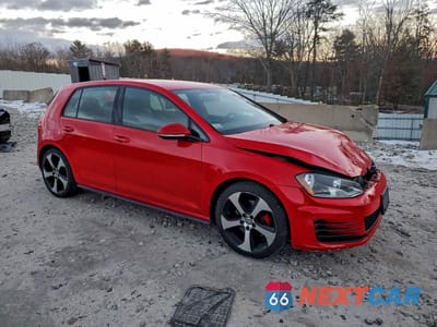 Czwarte zdjęcie samochodu z boku: 2016 VOLKSWAGEN GTI S/SE VIN:3VW4T7AU2GM036165 - miniatura