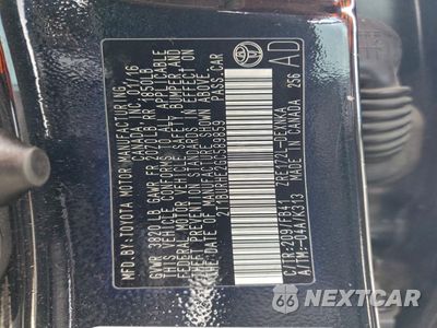 Zdjęcie 12 z 12 samochodu: 2016 TOYOTA COROLLA L VIN:2T1BURHE2GC589859 - miniatura
