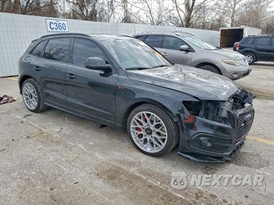 Czwarte zdjęcie samochodu z boku: 2017 AUDI SQ5 PRESTIGE VIN:WA1VCAFP0HA050212 - miniatura