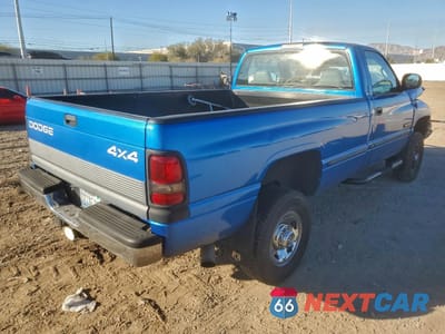 Trzecie zdjęcie samochodu z tyłu: 1999 DODGE RAM 2500 VIN:3B7KF2668XM524356 - miniatura