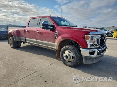 Czwarte zdjęcie samochodu z boku: 2020 FORD F350 SUPER DUTY VIN:1FT8W3DT7LED16493 - miniatura