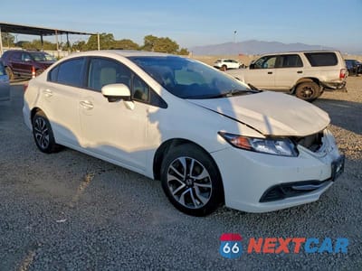 Czwarte zdjęcie samochodu z boku: 2014 HONDA CIVIC VIN:19XFB2F87EE233997 - miniatura