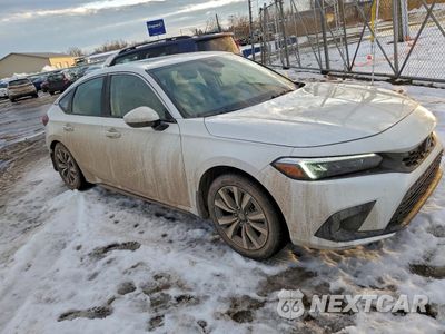 Czwarte zdjęcie samochodu z boku: 2023 HONDA CIVIC EXL VIN:19XFL1H76PE016200 - miniatura