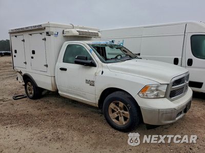 Czwarte zdjęcie samochodu z boku: 2022 RAM 1500 REFRIGERATED DELIVERY TRUCK VIN:3C6JR6DG2NG427940 - miniatura