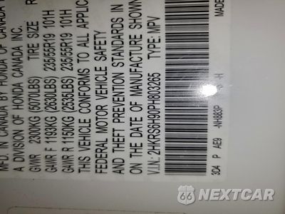 Zdjęcie 14 z 14 samochodu: 2023 HONDA CR-V SPORT TOURING VIN:2HKRS6H90PH803265 - miniatura