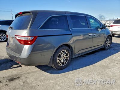 Trzecie zdjęcie samochodu z tyłu: 2011 HONDA ODYSSEY EXL VIN:5FNRL5H67BB074346 - miniatura
