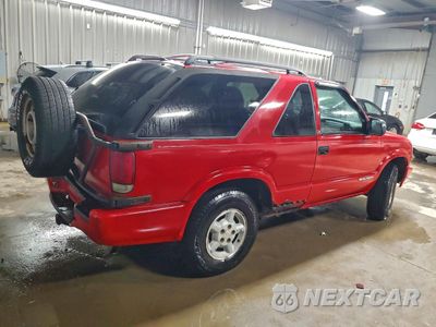 Trzecie zdjęcie samochodu z tyłu: 1999 CHEVROLET BLAZER VIN:1GNCT18W4XK230066 - miniatura