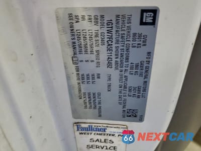 Zdjęcie 13 z 13 samochodu: 2014 GMC SAVANA G2500 VIN:1GTW7FCA5E1143492 - miniatura