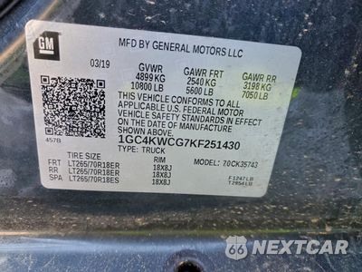 Zdjęcie 13 z 16 samochodu: 2019 CHEVROLET SILVERADO K3500 LT VIN:1GC4KWCG7KF251430 - miniatura