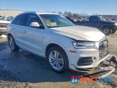 Czwarte zdjęcie samochodu z boku: 2017 AUDI Q3 PREMIUM VIN:WA1ECCFS5HR009656 - miniatura