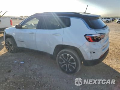 Drugie zdjęcie samochodu z przodu: 2022 JEEP COMPASS LIMITED VIN:3C4NJDCB5NT145360 - miniatura