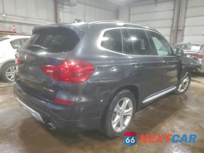Trzecie zdjęcie samochodu z tyłu: 2019 BMW X3 XDRIVE30I VIN:5UXTR9C56KLD91169 - miniatura