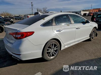 Trzecie zdjęcie samochodu z tyłu: 2015 HYUNDAI SONATA SPORT VIN:5NPE34AB6FH175773 - miniatura