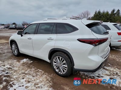 Drugie zdjęcie samochodu z przodu: 2025 TOYOTA HIGHLANDER HYBRID LIMITED VIN:5TDEBRCH0SS648217 - miniatura