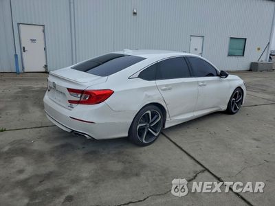 Trzecie zdjęcie samochodu z tyłu: 2020 HONDA ACCORD SPORT VIN:1HGCV1F30LA089185 - miniatura