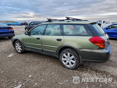Trzecie zdjęcie samochodu z tyłu: 2006 SUBARU LEGACY OUTBACK 2.5I VIN:4S4BP61C267305396 - miniatura