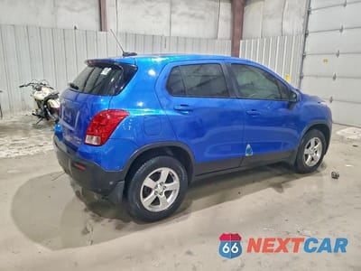 Trzecie zdjęcie samochodu z tyłu: 2015 CHEVROLET TRAX 1LS VIN:KL7CJPSB7FB253831 - miniatura