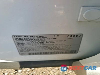 Zdjęcie 13 z 13 samochodu: 2019 AUDI Q5 PREMIUM PLUS VIN:WA1BNAFY9K2100905 - miniatura