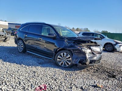 Czwarte zdjęcie samochodu z boku: 2016 ACURA MDX TECHNOLOGY VIN:5FRYD3H47GB014777 - miniatura