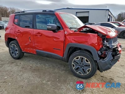 Czwarte zdjęcie samochodu z boku: 2015 JEEP RENEGADE VIN:ZACCJBCT0FPB56450 - miniatura