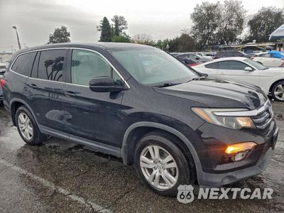 Czwarte zdjęcie samochodu z boku: 2018 HONDA PILOT LX VIN:5FNYF5H12JB016215 - miniatura
