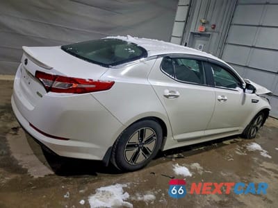 Trzecie zdjęcie samochodu z tyłu: 2012 KIA OPTIMA HYBRID VIN:KNAGM4AD7C5020195 - miniatura