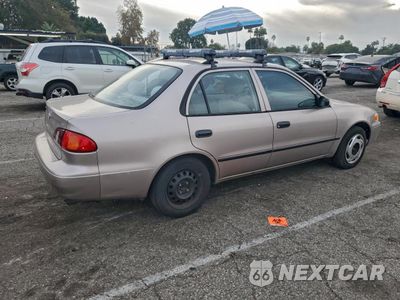 Trzecie zdjęcie samochodu z tyłu: 2000 TOYOTA COROLLA VE VIN:1NXBR12E7YZ412056 - miniatura