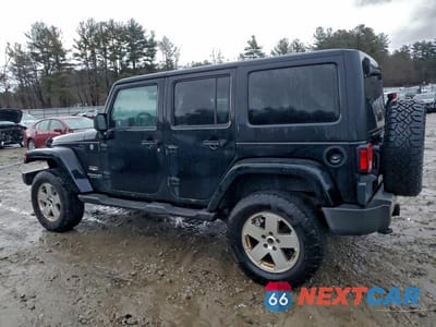 Drugie zdjęcie samochodu z przodu: 2011 JEEP WRANGLER UNLIMITED SAHARA VIN:1J4BA5H13BL603682 - miniatura