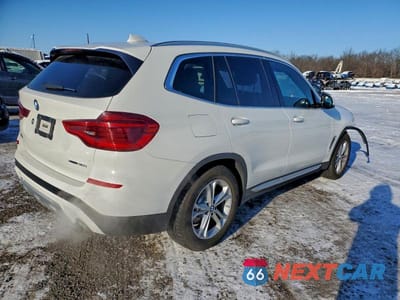 Trzecie zdjęcie samochodu z tyłu: 2020 BMW X3 XDRIVE30I VIN:5UXTY5C09L9D23849 - miniatura