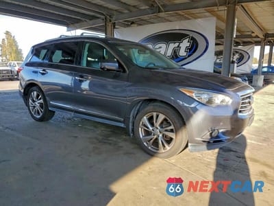 Czwarte zdjęcie samochodu z boku: 2013 INFINITI JX35 VIN:5N1AL0MM8DC325570 - miniatura