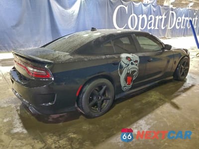 Trzecie zdjęcie samochodu z tyłu: 2019 DODGE CHARGER SCAT PACK VIN:2C3CDXGJ4KH742431 - miniatura