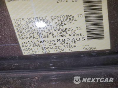 Zdjęcie 14 z 14 samochodu: 2015 NISSAN ALTIMA 2.5 VIN:1N4AL3AP3FN882405 - miniatura