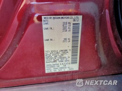 Zdjęcie 13 z 13 samochodu: 2013 NISSAN ALTIMA 2.5 VIN:1N4AL3AP5DC137356 - miniatura