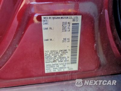 Zdjęcie 13 z 15 samochodu: 2013 NISSAN ALTIMA 2.5 VIN:1N4AL3AP5DC137356 - miniatura