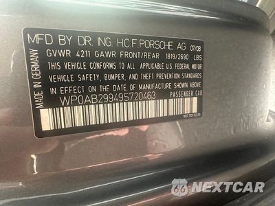 Zdjęcie 7 z 14 samochodu: 2009 PORSCHE 911 CARRERA S VIN:WP0AB29949S720463 - miniatura