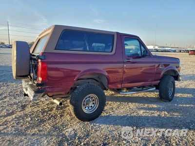 Trzecie zdjęcie samochodu z tyłu: 1996 FORD BRONCO U100 VIN:1FMEU15N1TLB55319 - miniatura