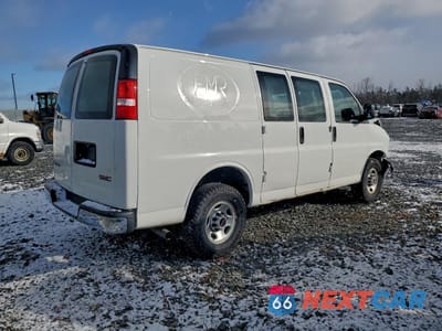Trzecie zdjęcie samochodu z tyłu: 2021 GMC SAVANA G2500 VIN:1GTW7AF76M1252514 - miniatura
